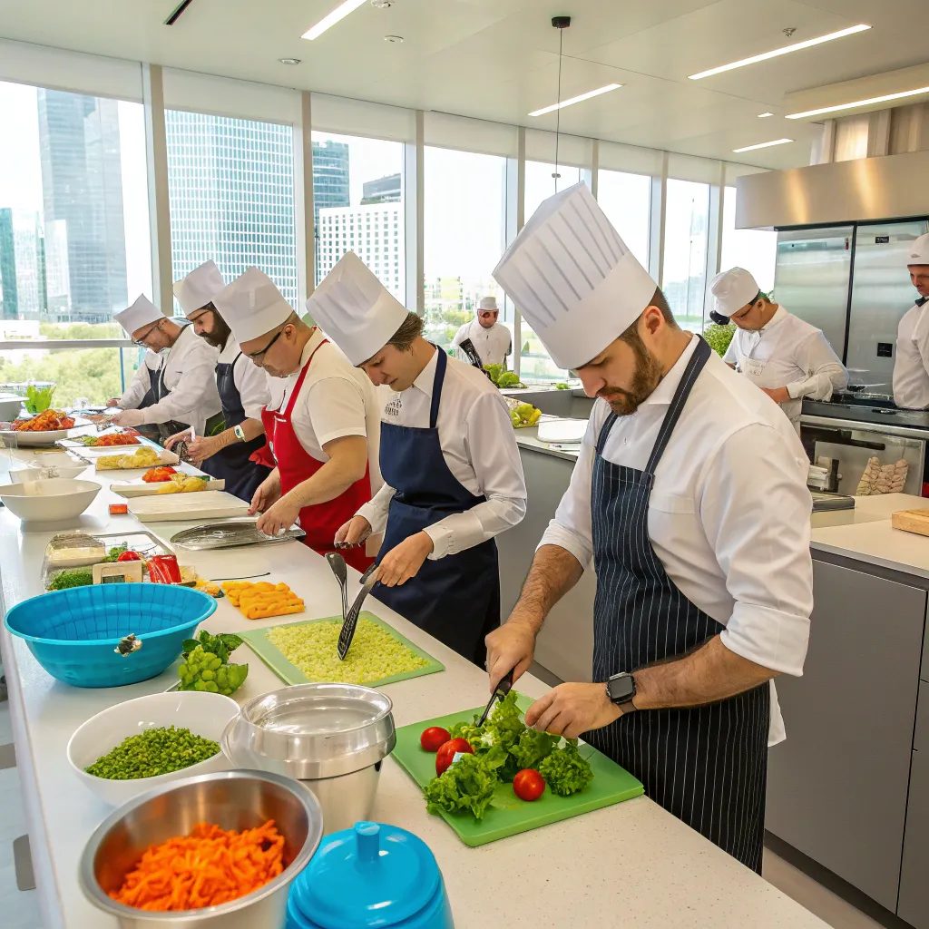 Corporate Team Building Cooking Event